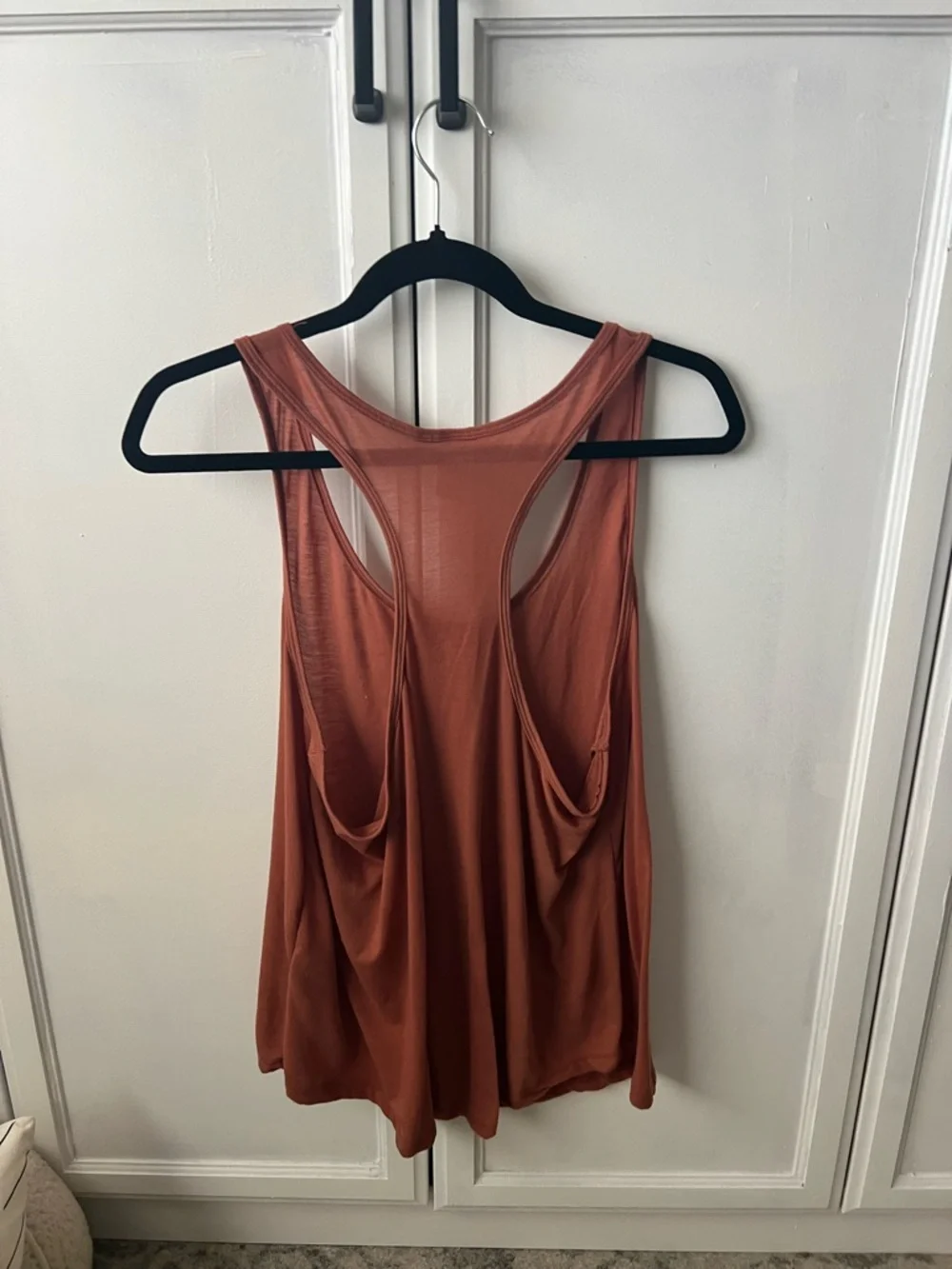 H&M Rust-Colored Racerback Tank Top - Picture 3 of 3